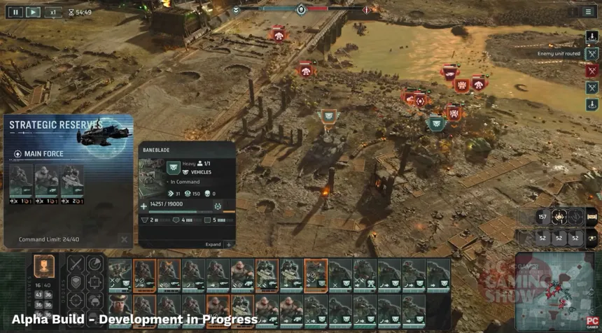 Авторы Total War: WARHAMMER 40,000 поделились новыми подробностями и открыли запись на ЗБТ1