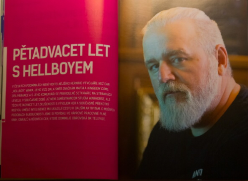 Разворот со статьей из журнала Level
