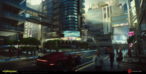 Концепты, арты, наработки и то, как выглядел Cyberpunk 2077 в процессе создания игры