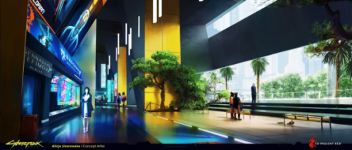 Концепты, арты, наработки и то, как выглядел Cyberpunk 2077 в процессе создания игры