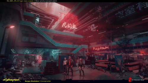 Концепты, арты, наработки и то, как выглядел Cyberpunk 2077 в процессе создания игры