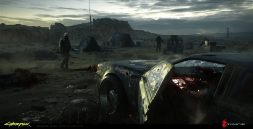Концепты, арты, наработки и то, как выглядел Cyberpunk 2077 в процессе создания игры