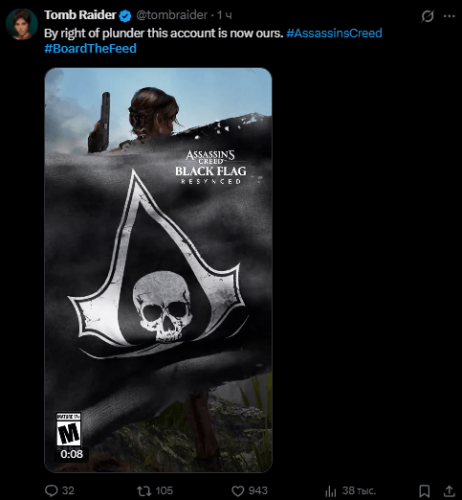 Assassin's Creed Black Flag Resynced установила рекорд серии по онлайну в Steam — сразу после релиза