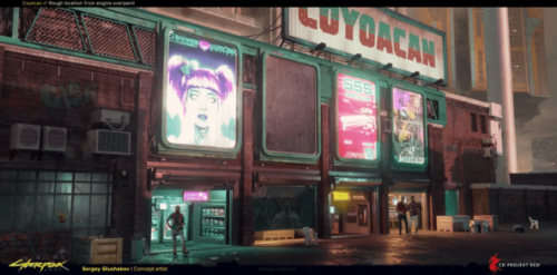 Концепты, арты, наработки и то, как выглядел Cyberpunk 2077 в процессе создания игры