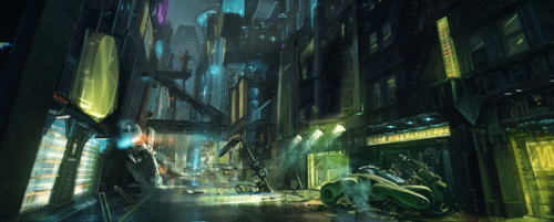 Концепты, арты, наработки и то, как выглядел Cyberpunk 2077 в процессе создания игры