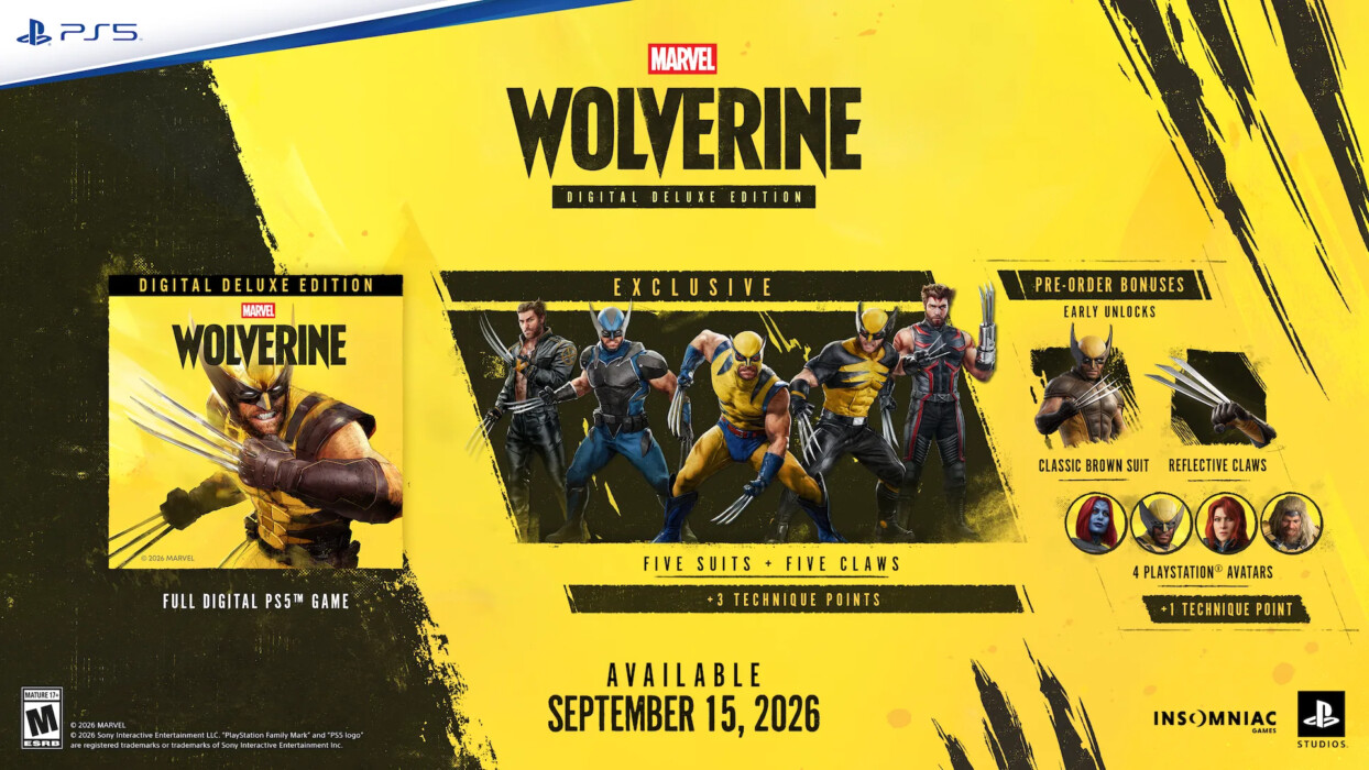 Insomniac представила расширенный геймплей Marvel's Wolverine