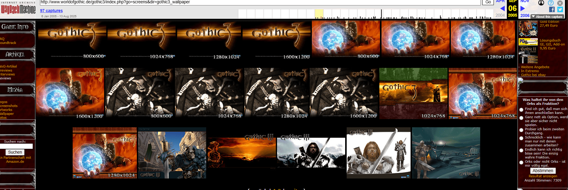 Gothic 3. Orks must Die edition.